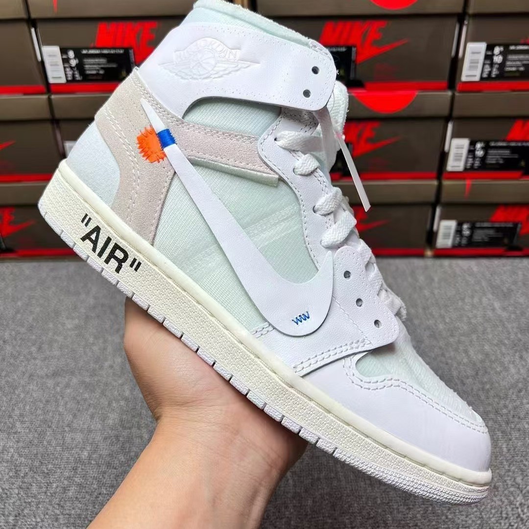 LJR Batch Off-White Air Jordan 1 White AQ0818-100